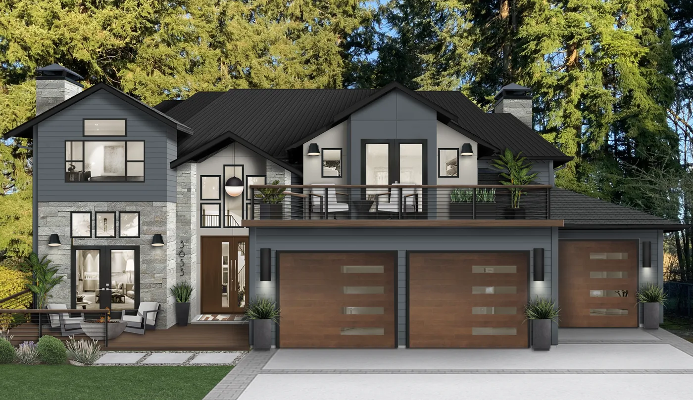 Home remodeled to the studs with structural work and expanded footprint